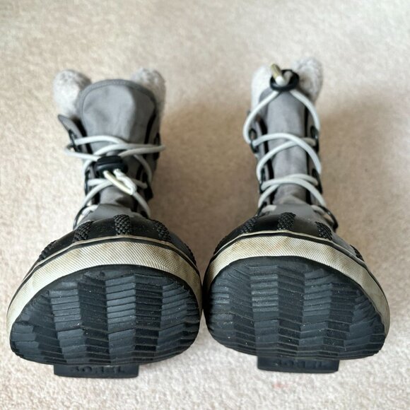 Sorel Caribou Women's Snow Boots Size 5 Waterproof Wool Lined Rubber Mid-Calf - Picture 7 of 11